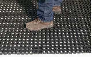 גומי רצפה עובי 2.2 סמ רוחב 50 סמ אורך 1 מטר