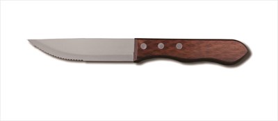 סכין סטייק גמבו ידית עץ קטרפילר
